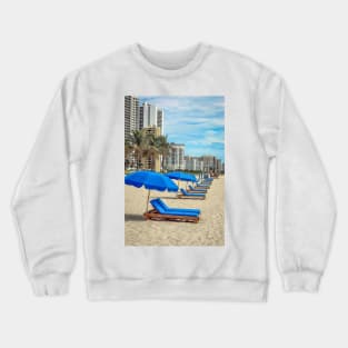 Summer Beach Chairs Crewneck Sweatshirt